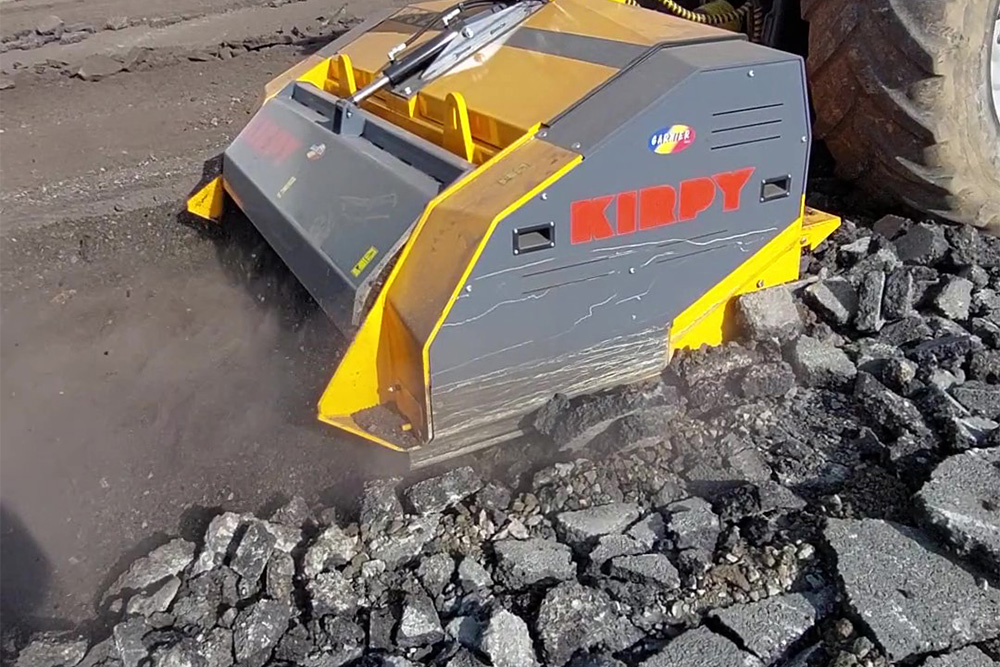 Broyeur de pierres Kirpy BPS