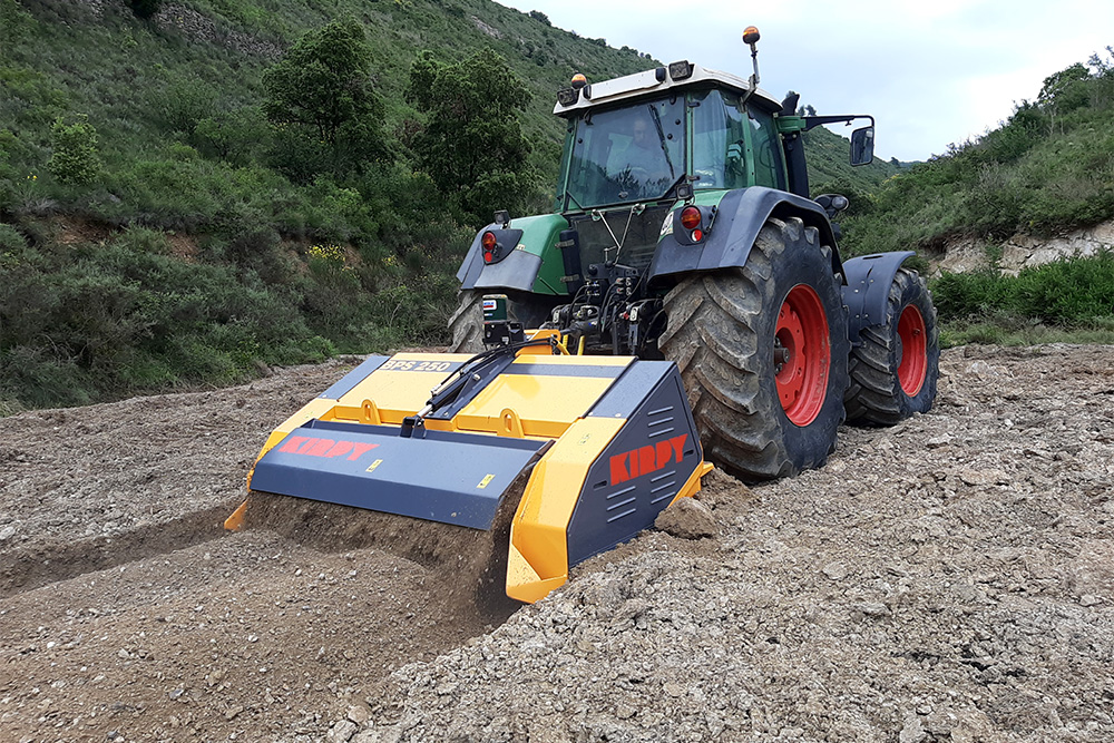 Broyeur de pierres Kirpy BPS