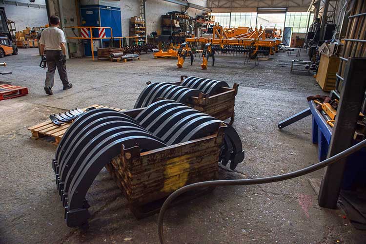 Stockage en atelier de chisels et dents Maroc